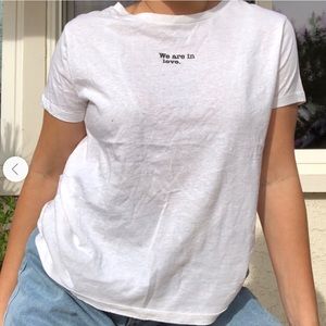 Zara we are in love shirt!